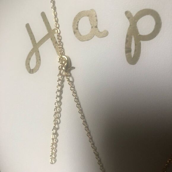 Necklace Nazar rhinestone Cooper mosaic zinc alloy - Picture 3 of 9